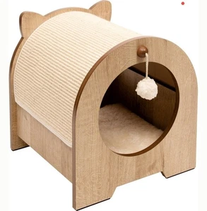 Rascador de muebles para gatos CATIT VESPER Minou rascador madera sisal rascador - Imagen 1 de 5