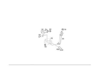 Barra de enlace original Mercedes-Benz 219-323-00-16 Foto 1 de 2