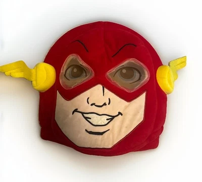 Maskimals Flash Mask  Men Kids Big Heads DanDee Halloween Costume Flash Gordon - Image 1 of 4