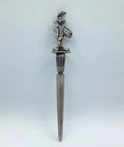 Cuchillo abridor de letras de peltre Wiley Coyote 1993 de colección Looney Tunes Warner Bros. en muy buen estado - Imagen 1 de 6