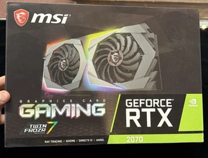 MSI GeForce RTX 2070 Gaming Dual Fan Grafikkarte Neu Originalverpackt! - Bild 1 von 4