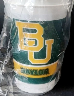 Baylor Bears 20oz Plastic Cups 8-Pack Tableware Party Supplies Sports - Image 1 of 4