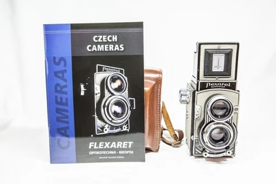 SERVICED - Meopta - FLEXARET VII - PENTACON-PRESTOR 3,5/80 + Brochure Flexaret - Photo 1/4