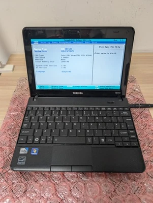 Toshiba NB510-11U - Intel Atom N2600 - 2GB Ram - No Storage - Image 1 of 4