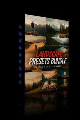 1000 Landscapea Premium Lightroom Presets Bundle  Masking Curves Tools Bundle - Image 1 of 2