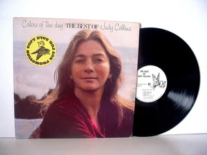 JUDY COLLINS Colors Of The Day - The Best Of WHITE LABEL PROMO LP + POSTER 1972 - Bild 1 von 7