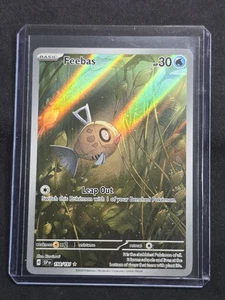 Feebas - 198/191 Illustration Rare Holo NM Pokemon SV08: Surging Sparks - Picture 1 of 2