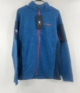Spyder Men’s Jacket Blue Size Medium - Picture 1 of 5