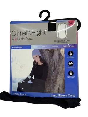 NWT Cuddl Duds Womens Small Arctic Proof Long Sleeve Crew Soft, Cozy Base Layer - Image 1 of 3