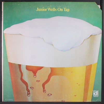 JUNIOR WELLS: on tap DELMARK 12" LP 33 RPM Foto 1 de 2