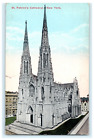 1915 St. Patrick's Cathedral New York City NY Early Posted View Postcard