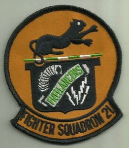 FREELANCERS FIGHTER SQUADRON 21 U.S.NAVY PATCH JET AIRCRAFT FLY USA LEGGERE ANNUNCIO COMPLETO - Foto 1 di 2
