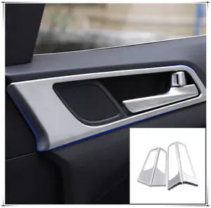 Para Hyundai Tucson 2016-2019 ABS Mate Interior Manija de Puerta Cuencos Cubierta Borde 4 un. - Imagen 1 de 8