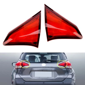 1Pair Car Inner Rear Tail Light Lamp Housing Fit for Nissan Kicks 17-20 - Picture 1 of 6