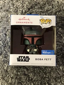 HALLMARK ORNAMENTS FUNKO POP STAR WARS BOOK OF BOBA FETT WALMART EXCLUSIVE - Picture 1 of 1