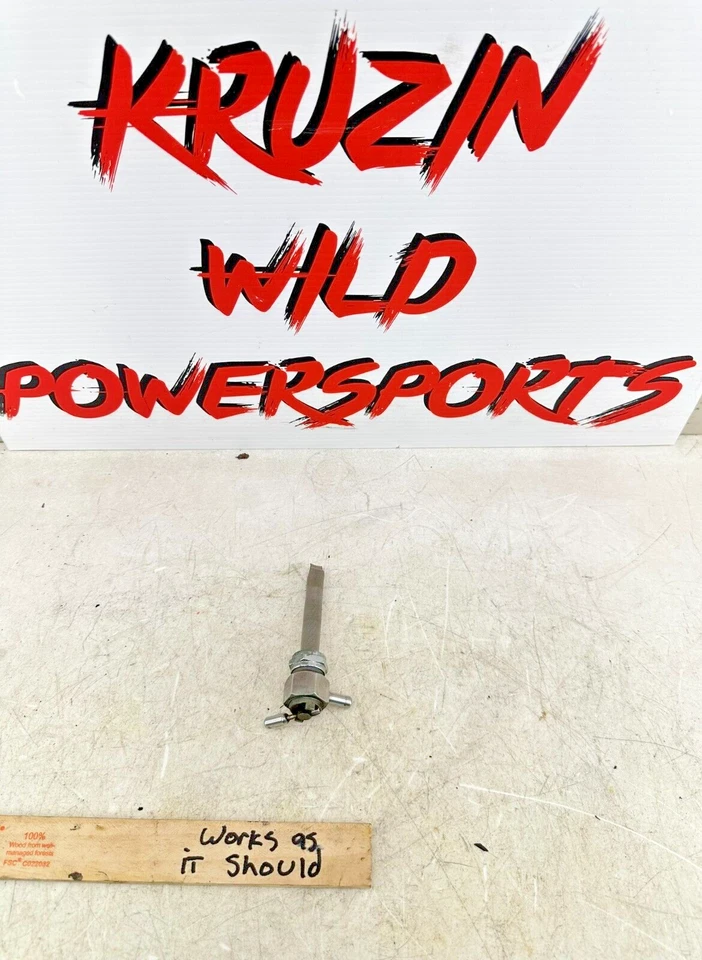 HARLEY DAVIDSON EVO SOFTAIL Chrome Pingel Gas Fuel Valve Petcock - Image 1 of 4