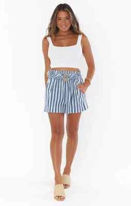 Show Me Your Mumu Overboard Shorts Sea Stripe (S) | Neu mit Etikett - Bild 1 von 4