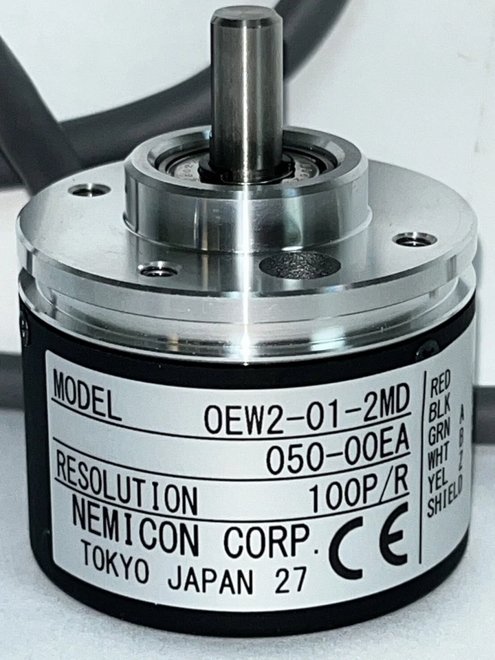 NIDEC NEMICON Rotary Encoder OEW2-01-2MD 050-00EA 100P/R - Image 1 of 4