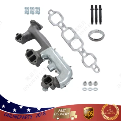 Kit colector de escape izquierdo con junta 5,7 L V8 para GMC C1500 Suburban 1992-1995 Foto 1 de 4