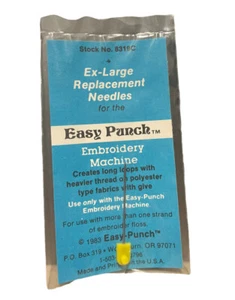 Easy Punch Embroidery Machine Replacement Needle No. 8319C Ex-Large - Picture 1 of 3
