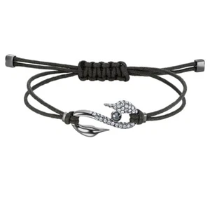 Swarovski Power Collection Hook Bracelet, Dark Gray, Ruthenium plated - Picture 1 of 7