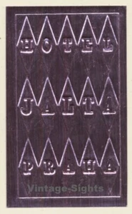 Prague / Czech Republic: Hotel Jalta - Praha (Vintage Luggage Label) - Imagen 1 de 1