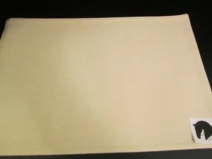 Manteles individuales grandes marfil, 19" x 13", juego de 4, nuevos - Imagen 1 de 2