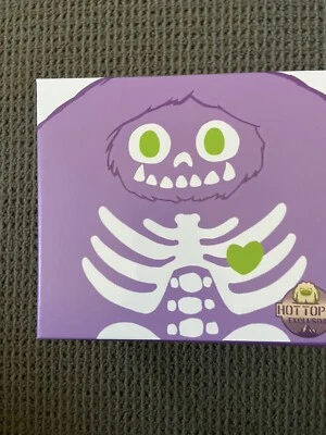 *IN HAND* Purple Glow Skeleton Chomp Abominable Toys Hot Topic Exclusive - Image 1 of 4