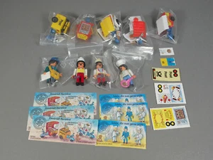 STECKIS: Dreiradservice + Leute D 1993 - 9 Fig. incl. Var. + 6 BPZ + 5 AKF - Bild 1 von 1