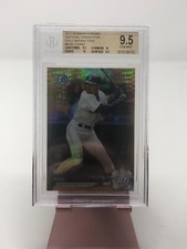 2017 BOWMAN CHROME NATIONAL CONVENTION GOLD REFRACTORS ICHIRO BGS 9.5 16/50
