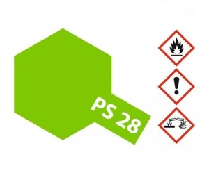 Tamiya policarbonato Lexan pinturas en aerosol PS-28 verde neón policarbonato 100 ml / 30008 - Imagen 1 de 2