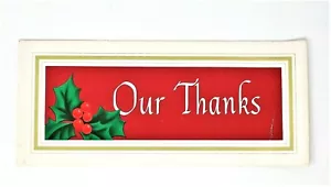 Biglietto di auguri Buon Natale 1960 da Artec Distributing Corporation New York - Foto 1 di 4