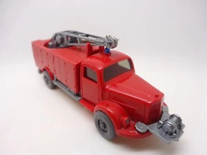 Wiking: MB L 3500 Veicolo Di Rifornimento Con Gru, Vigili Del Fuoco (Schub184) - Foto 1 di 4