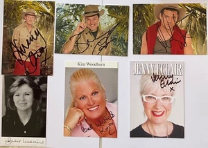 JULIE WALTERS, MARK WRIGHT Etc 6 Genuine Handsigned Photographs 6x4 & 5.5x3.5 - Picture 1 of 4