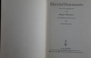 R80059  Überfallkommando von  Edgar Wallace - Gebundene Ausgabe / Hardcover - Picture 1 of 3