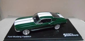 FORD MUSTANG FASTBACK - 1:43 Fast & Furious 1967 - Foto 1 di 2