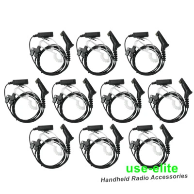 Lot10 Mic Earpiece Headset For XPR6350 XPR6550 XPR7350 XPR7550 XPR7550e Radio - Image 1 of 4
