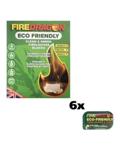Combustible Fire Dragon (6 uds.) para cocina plegable, camping, exterior, militar -NUEVO- - Imagen 1 de 1