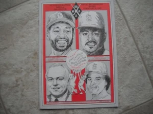 39th Dinner Baseball Writer's Program w/Torre, Young, Gaetti & Stottlemyre Autos - Picture 1 of 5