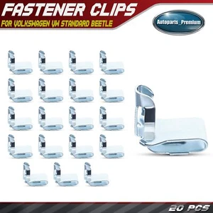 20Pcs Metal Door Interior Trim Panel Clips Retainer for Volkswagen VW Standard - Picture 1 of 10