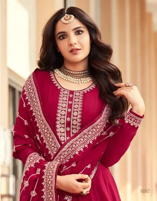 Hochzeit Salwar Kameez Indien Pakistan Designer Anzug Kleid Anarkali Ethno Party - Bild 1 von 4