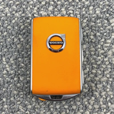 VOLVO Key Fob Keyless Remote YGOHUF9423MS - Orange Shell - For Parts - Image 1 of 4