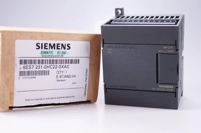 SIEMENS SIMATIC S7-200 6ES7231-0HC22-0XA0 Analog Input EM 231 - Image 1 of 3
