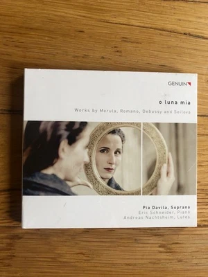 PIA DAVILA (SOPRAN) - O LUNA MIA, MERULA, DEBUSSY, SEOLIVA U.A. CD DIGIPAK NEU - Bild 1 von 2