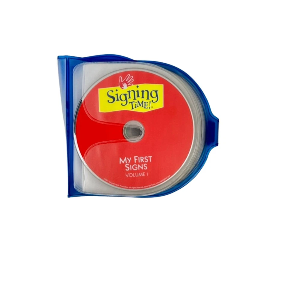 Signing Time ASL Rachel Coleman PARTIAL DVD Set Series One Closed Captions — 第 1/4 张图片