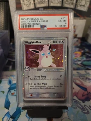 Wigglytuff EX 101/101 Hidden Legends Holo PSA 6 - Image 1 of 2