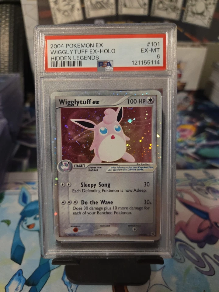 Wigglytuff EX 101/101 Hidden Legends Holo PSA 6 - Image 1 of 2