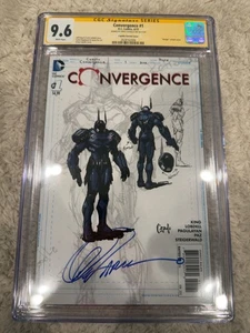 Convergence #1 - DC 2015 Modern Age Capullo variante edición - CGC 9.6 firmado - Imagen 1 de 3