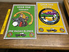  Lot of 2 BOWSER Brewing Co. 11" X 17" Beer Posters ~ Great Falls, Montana
