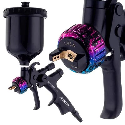 Pistolet à peinture AUARITA buse 1.3 LVLP 898-M2 CORPS TEFLON